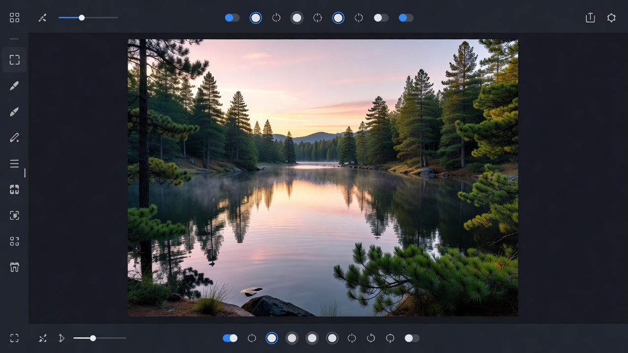 Topaz Photo AI raw camera pixel sharpening and noise reduction tool interface